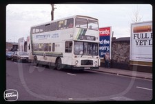 Original Bus Slide - Lincoln City Transport 34 EFE34T Bristol VRT East Lancs '86