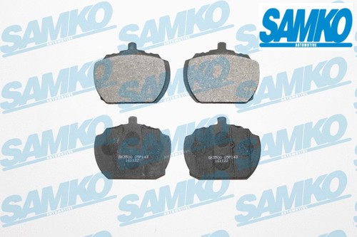 Front brake pads set - pads,