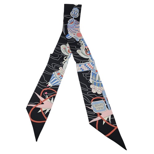 Hermes silk odyssey - odyssey, twilly