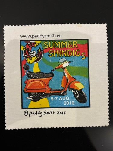 Scooter rally patch paddy - scooter,