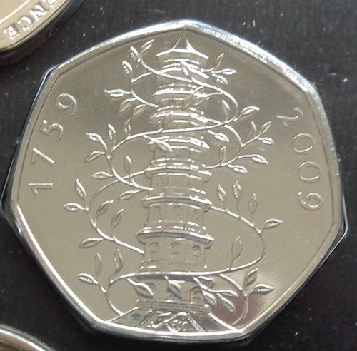 2009 elizabeth 50p - 2009, kew