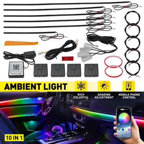 10in1 full rgb - led, car