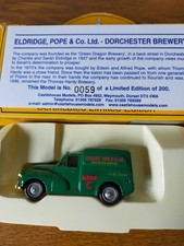 Lledo - Eldridge Pope & Co Ltd - Dorchester Brewery - Morris Minor Van