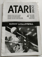 Realsports Volleyball Atari 2600 Game Manual Instructions