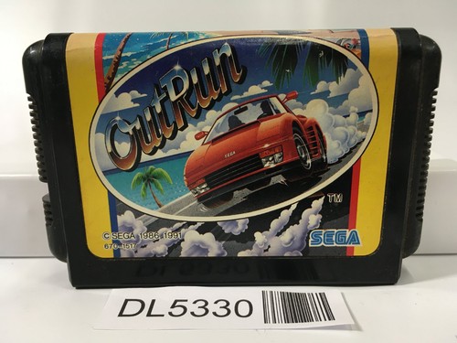 Outrun sega megadrive genesis - outrun,