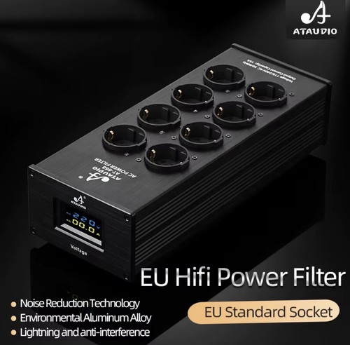 Hifi audio power filter - power,