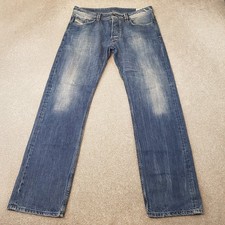 Diesel Mens Jeans 34x32 Blue