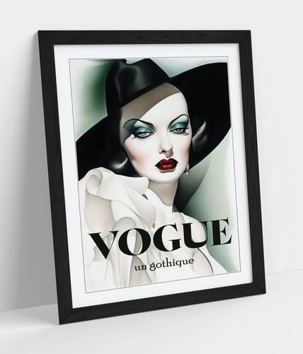 Vogue gothique vintage - un,