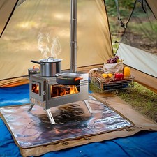 Large tent stove wood burning - large,