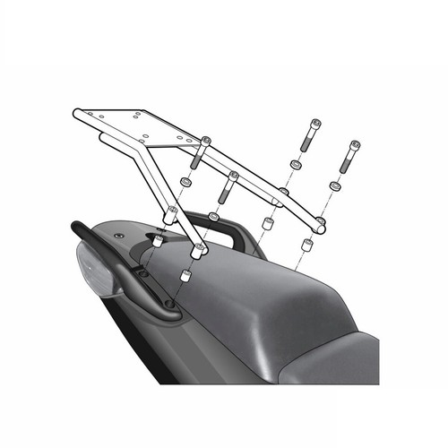 Shad top master luggage rack - top,