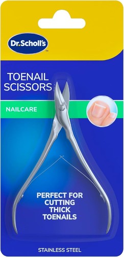 Scholl nail care toe scissors - nail,