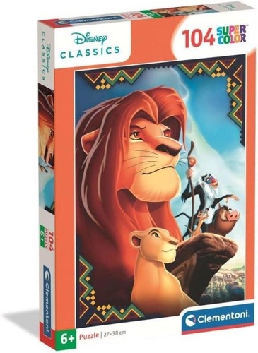 Lion king puzzle disney 104 - king,