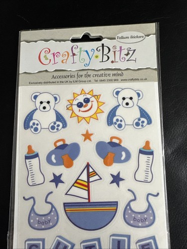 Crafty bits vellum - vellum, stickers