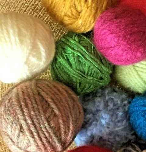 100g job lot bag yarn - 100g,