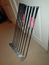 3-SW GOLF CLUBS LYNX BLACK CAT GRAPHITE  FOR JUNIOR /SENIORS / LADIES 