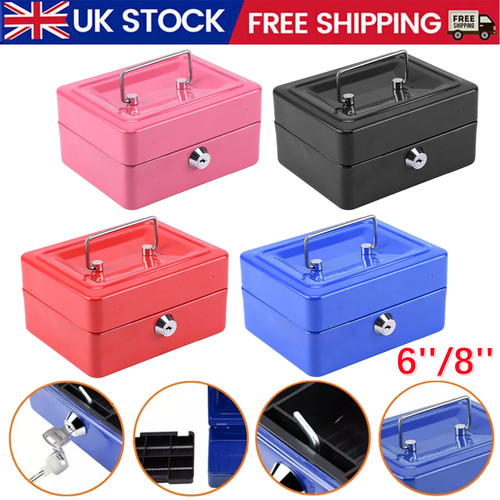 Metal cash box - cash, bank
