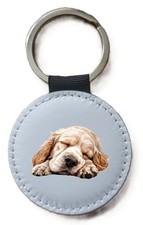 Clumber Spaniel Keyring