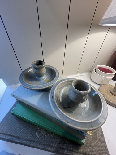 Vintage candlestick holders - vintage,