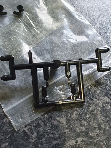 Scalextric genuine black - genuine, wing