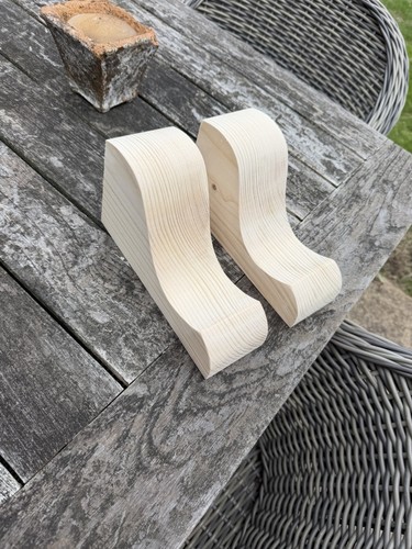 Pair large pinewood - pair,