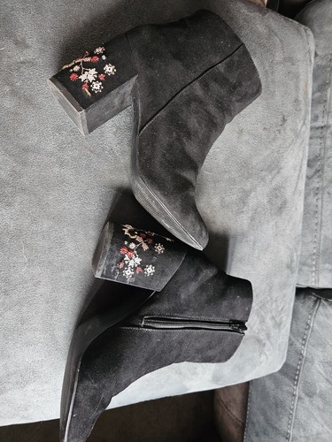 New look ladies black floral - new,