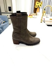 Gabor Ladies Suede Brown Boots