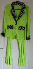 Rubie's Adult Fancy Dress 1970's Velour Suit Size L. Ex Shop Stock