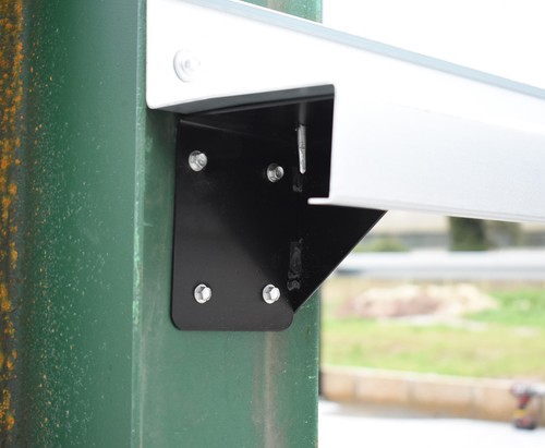 Metal purlin cleat bracket - cleat,