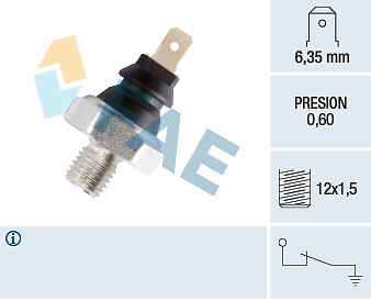 New oil pressure switch - oil,