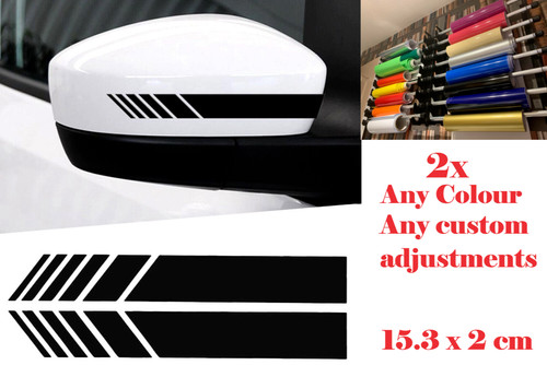 2pcs car side rear - rear, view