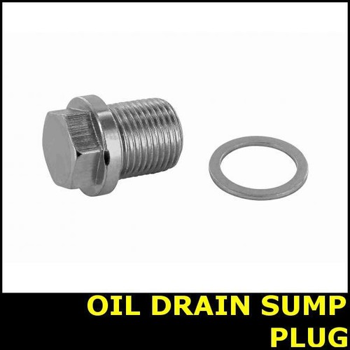 Oil drain sump plug for - oil,