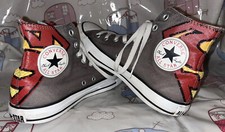 Converse All Star High Top Ox Superman Logo DC Comics Pumps Boots Trainers Uk 7