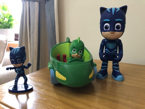 Mask toys gekko vehicle - pj, &