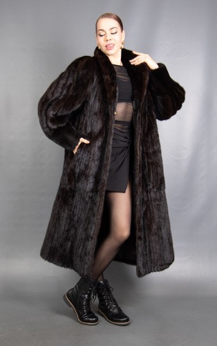 16972d real mink coat - 16972d,