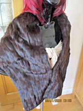 Vintage Fur Stole Shawl Wrap