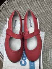Cosyfeet Low Cut Red Shoes