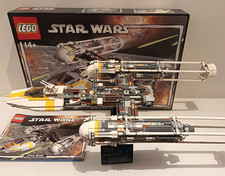 Star Wars LEGO Y-Wing Attack Starfighter UCS 10134 100% complete box minifig