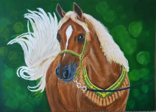 Running horse name - running,