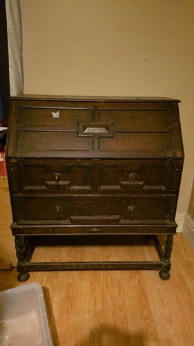 Antique bureau writing - antique,