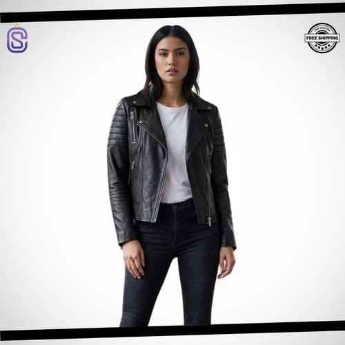 Women black quilted - black,