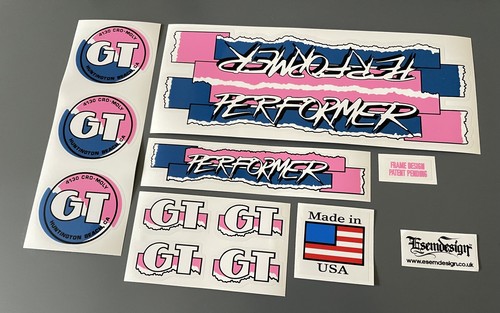 Performer 1987 bmx decal - 1987,