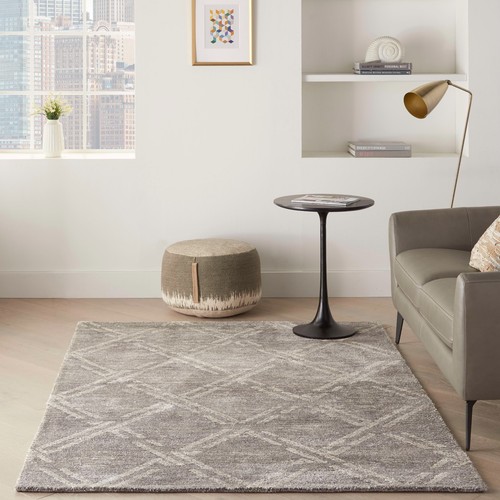 Diamond lattice design grey - grey, &