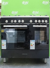 Kenwood CK406 90 cm Dual Fuel Range Cooker - Black - Free Local Delivery