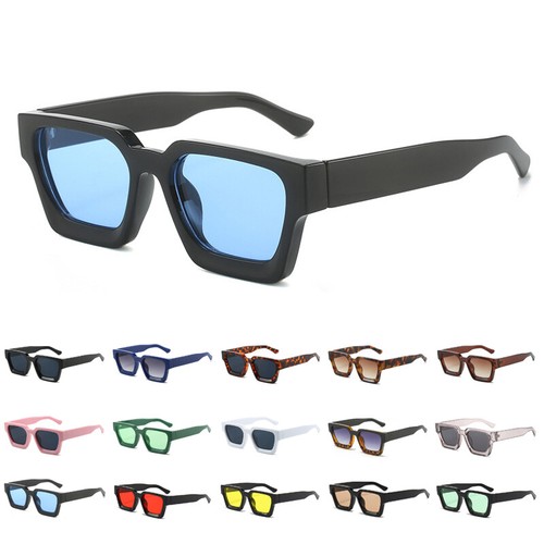 Thick square sunglasses retro - thick,
