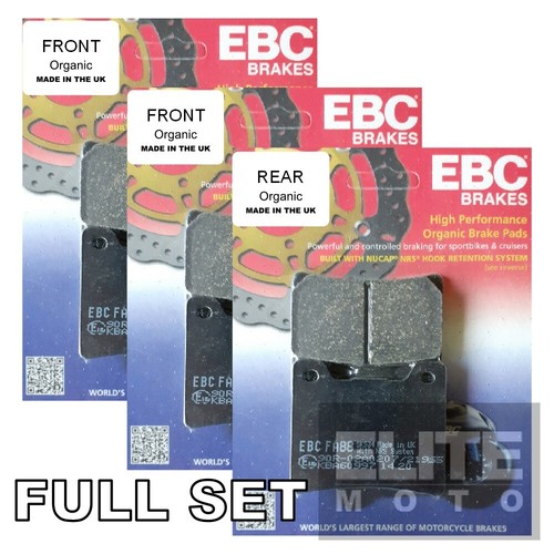 Ebc organic brake - to, fit