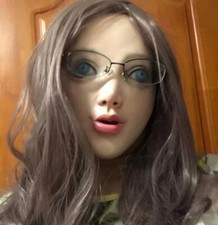 Simulated Woman Latex Mask