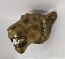 Large Metal Lion Head Wall