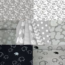 Grey/White *STARS*ELEPHANTS*