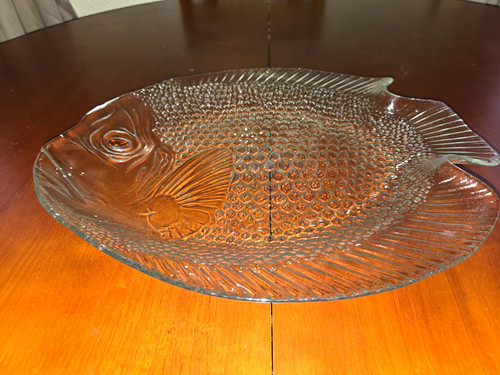 Vintage retro glass fish - retro,