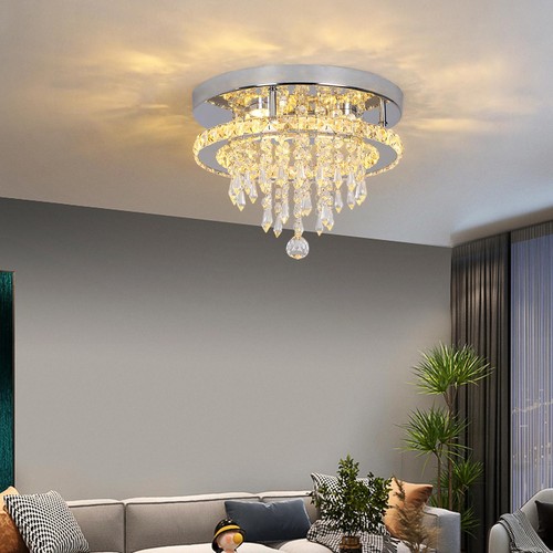 Crystal chandelier led ceiling - crystal,